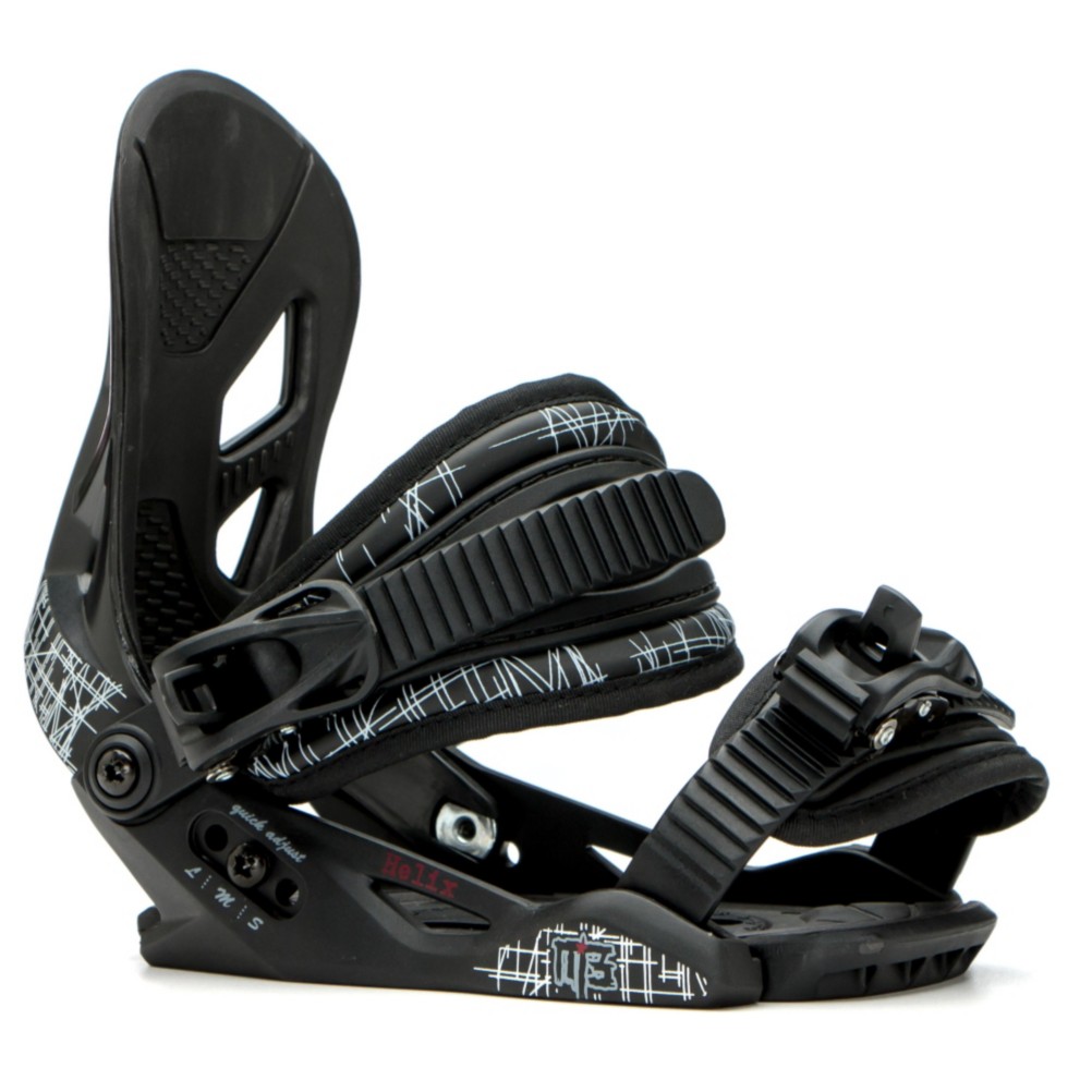 Millenium 3 Boys Helix Adjustable Kids Snowboard Bindings