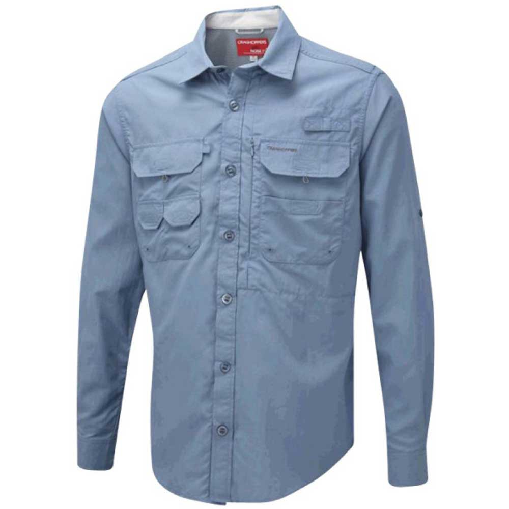 Craghoppers NosiLife Long Sleeved Angler Mens Shirt
