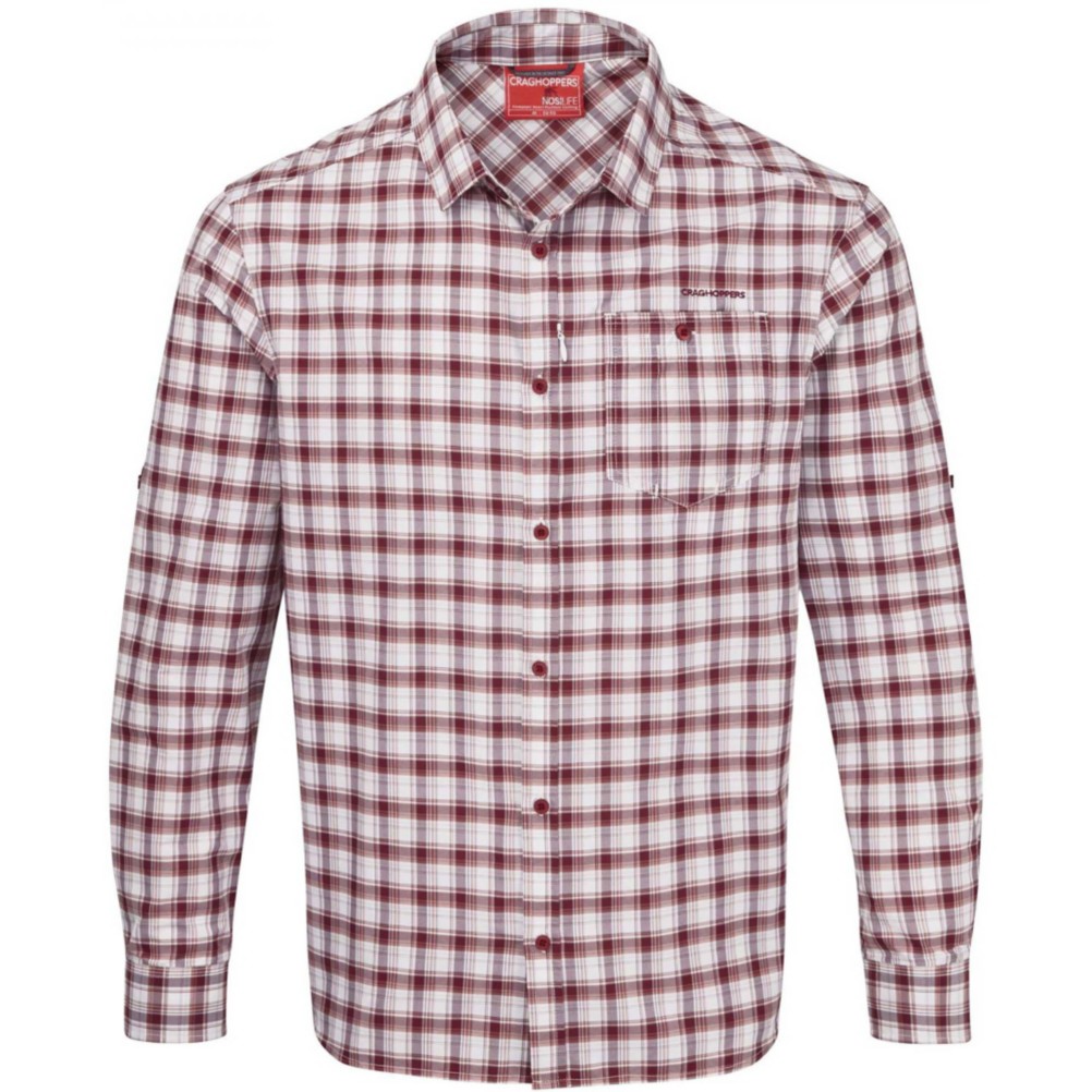 Craghoppers NosiLife Tristan Long Sleeved Mens Shirt