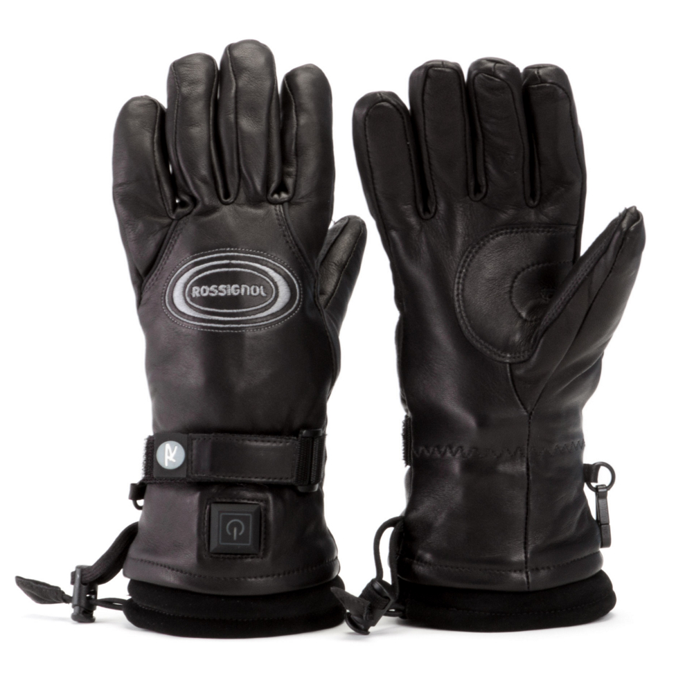 Rossignol Winters Heat Leather Mens Heated Gloves and Mittens