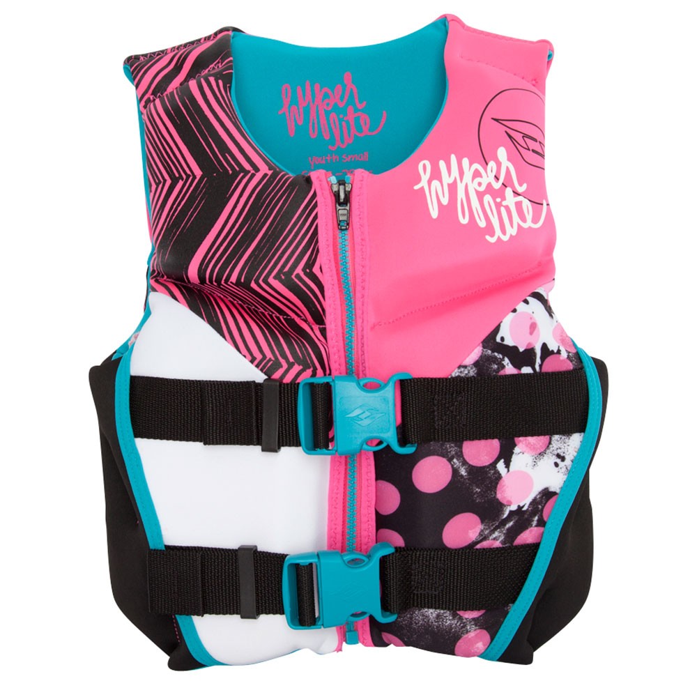 Hyperlite Youth Indy Neo Girls Junior Life Vest 2017