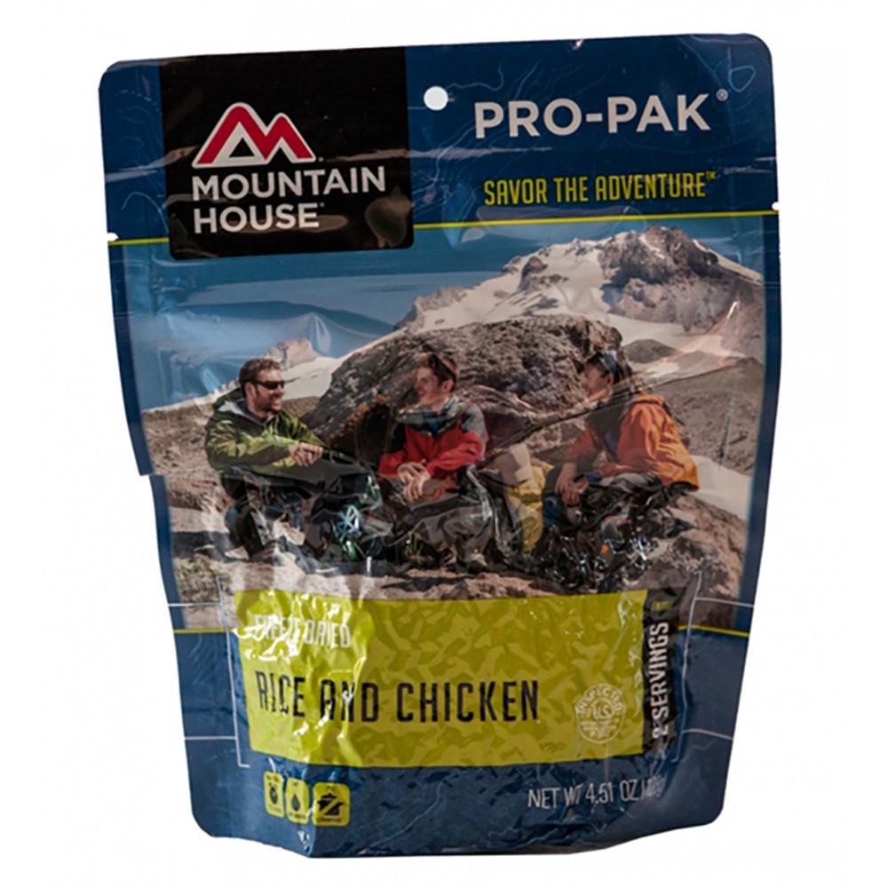 Mountain House Rice and Chicken 2017