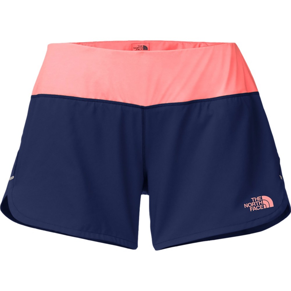 blue north face shorts