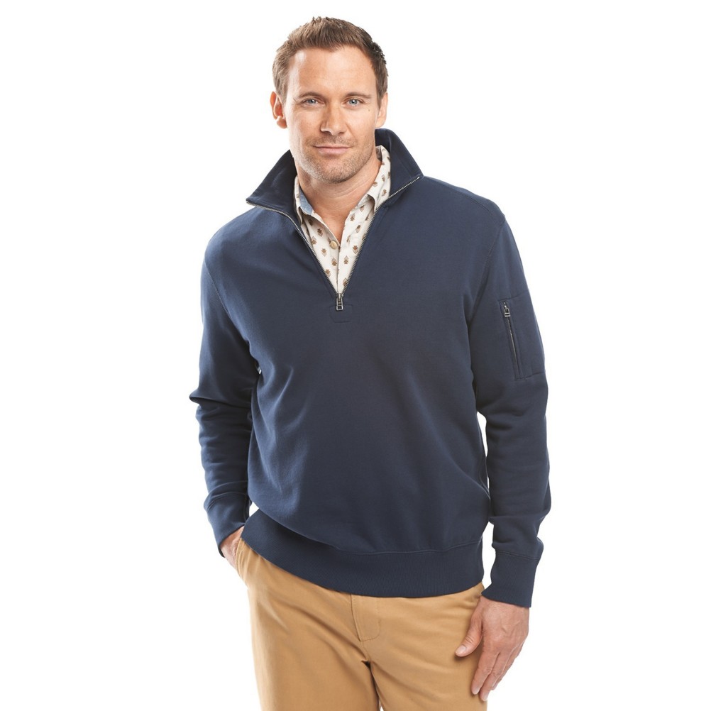 UPC 090037498413 product image for Woolrich Standing Stone Half Zip Mens Sweater | upcitemdb.com