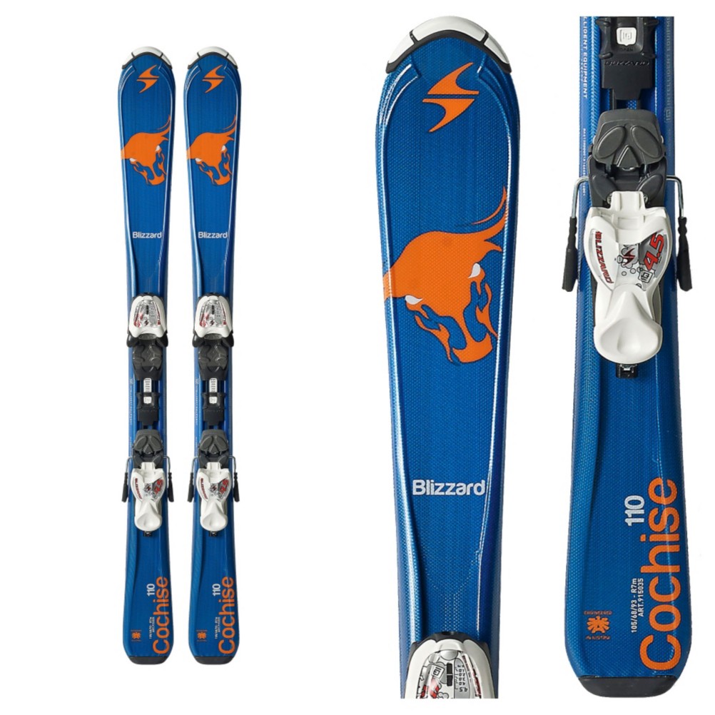 Blizzard Cochise Jr. Kids Skis with IQ 4.5 Bindings