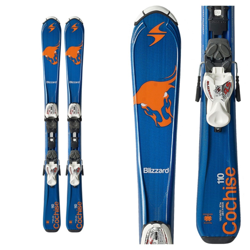 Blizzard Cochise Jr. Kids Skis with IQ 7.0 Bindings