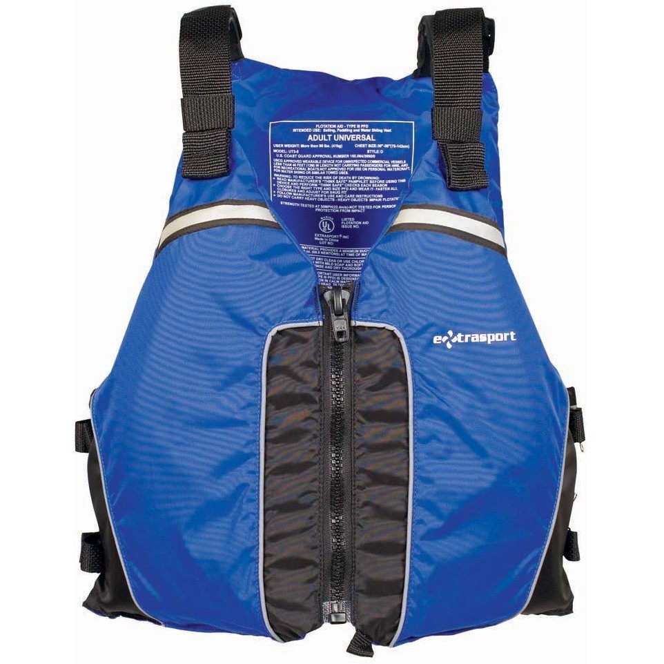 Extrasport Universal Adult Kayak Life Jacket