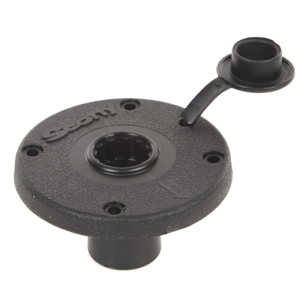 Scotty Round Flush Deck Mount Bracket
