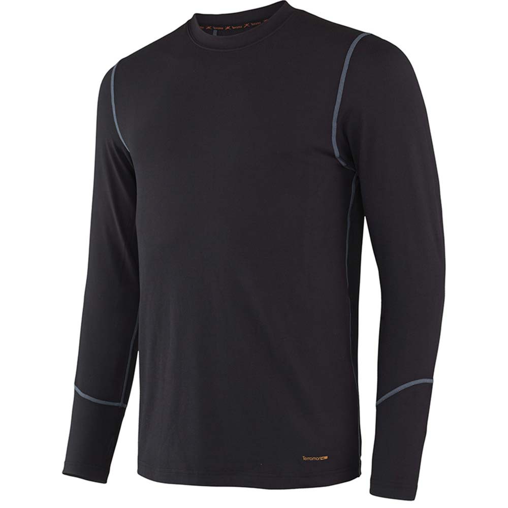 Terramar 2.0 Thermolator Crew with Mesh Mens Long Underwear Top