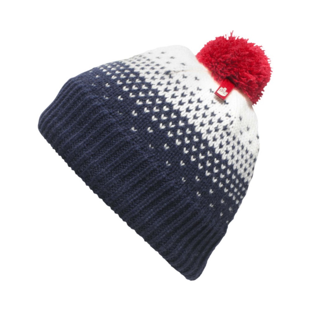 The North Face Youth Pom Pom Beanie Kids Hat