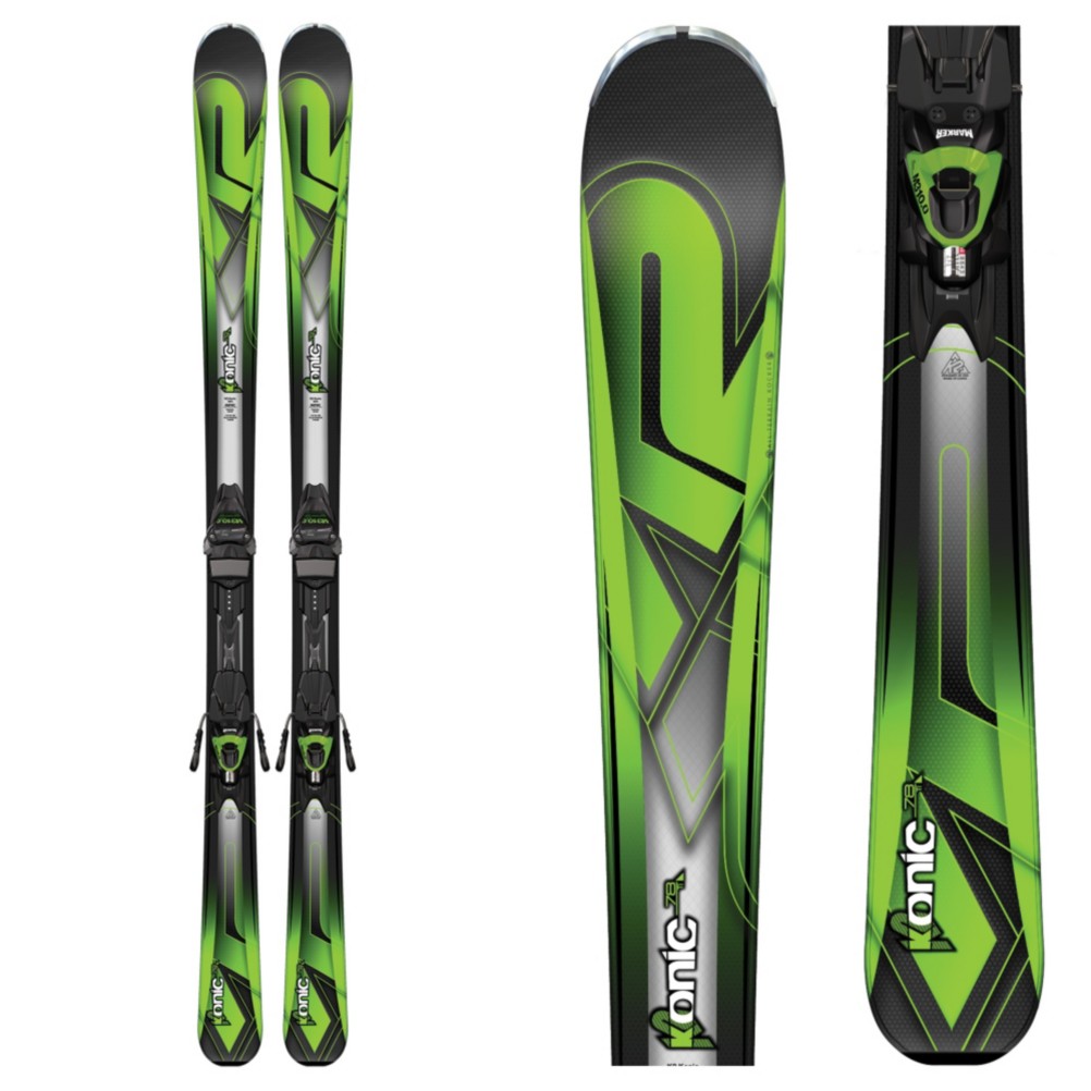 K2 Konic 78Ti Skis with Marker M3 10 Bindings