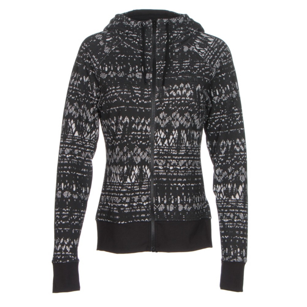 The North Face French Terry Lace Print Full Zip Womens Hoodie