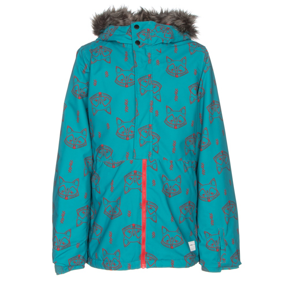 O'Neill Radiant Faux Fur Girls Snowboard Jacket