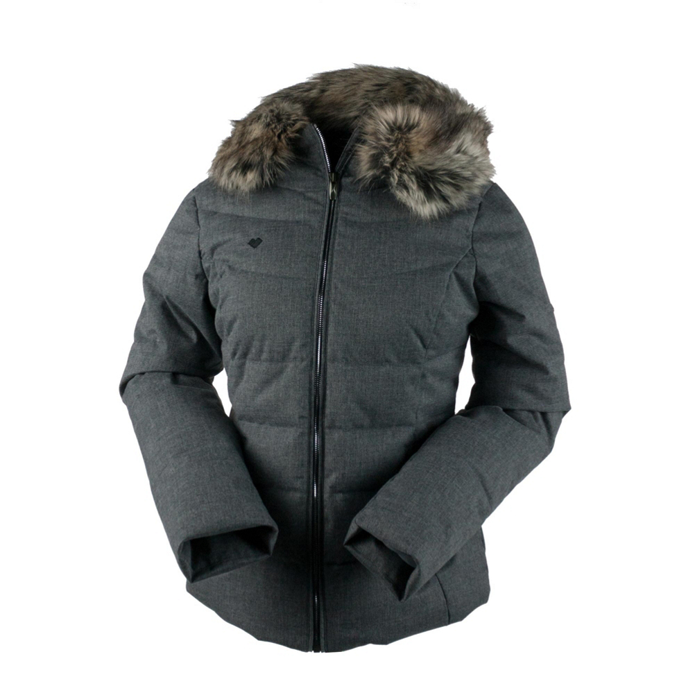 Obermeyer Bombshell with Faux Fur Womens Insulated Ski Jacket