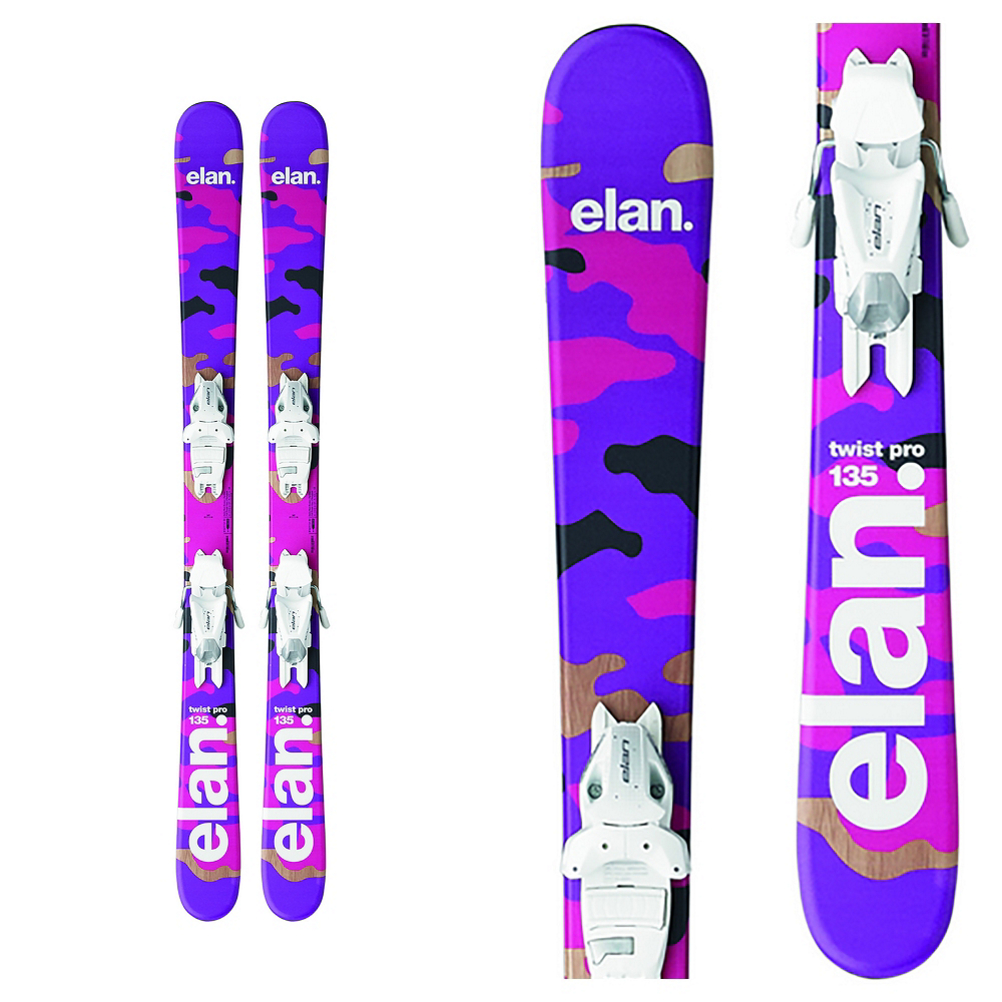Elan Twist Pro Kids Skis with EL 75 Bindings