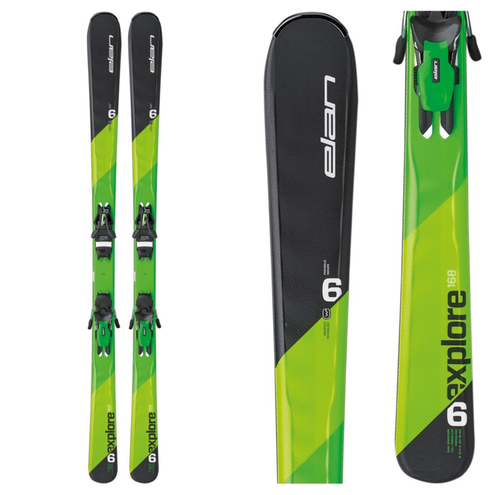 Elan Explore 6 Skis with EL 10.0 Bindings