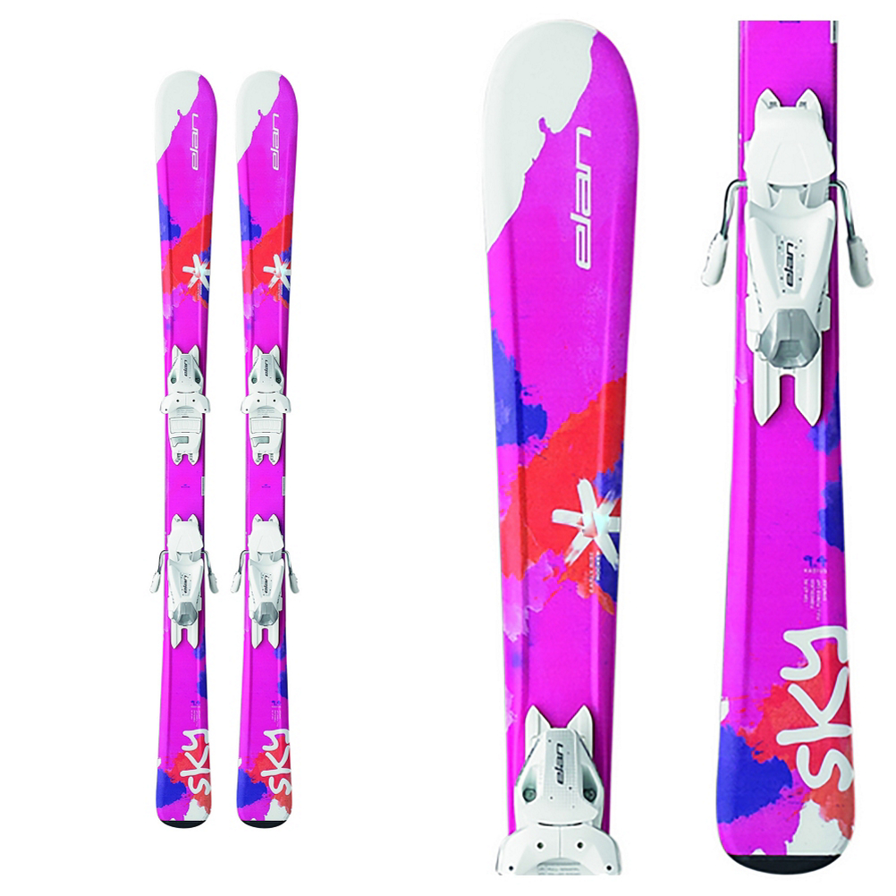 Elan Sky Kids Skis with EL 7.5 Bindings