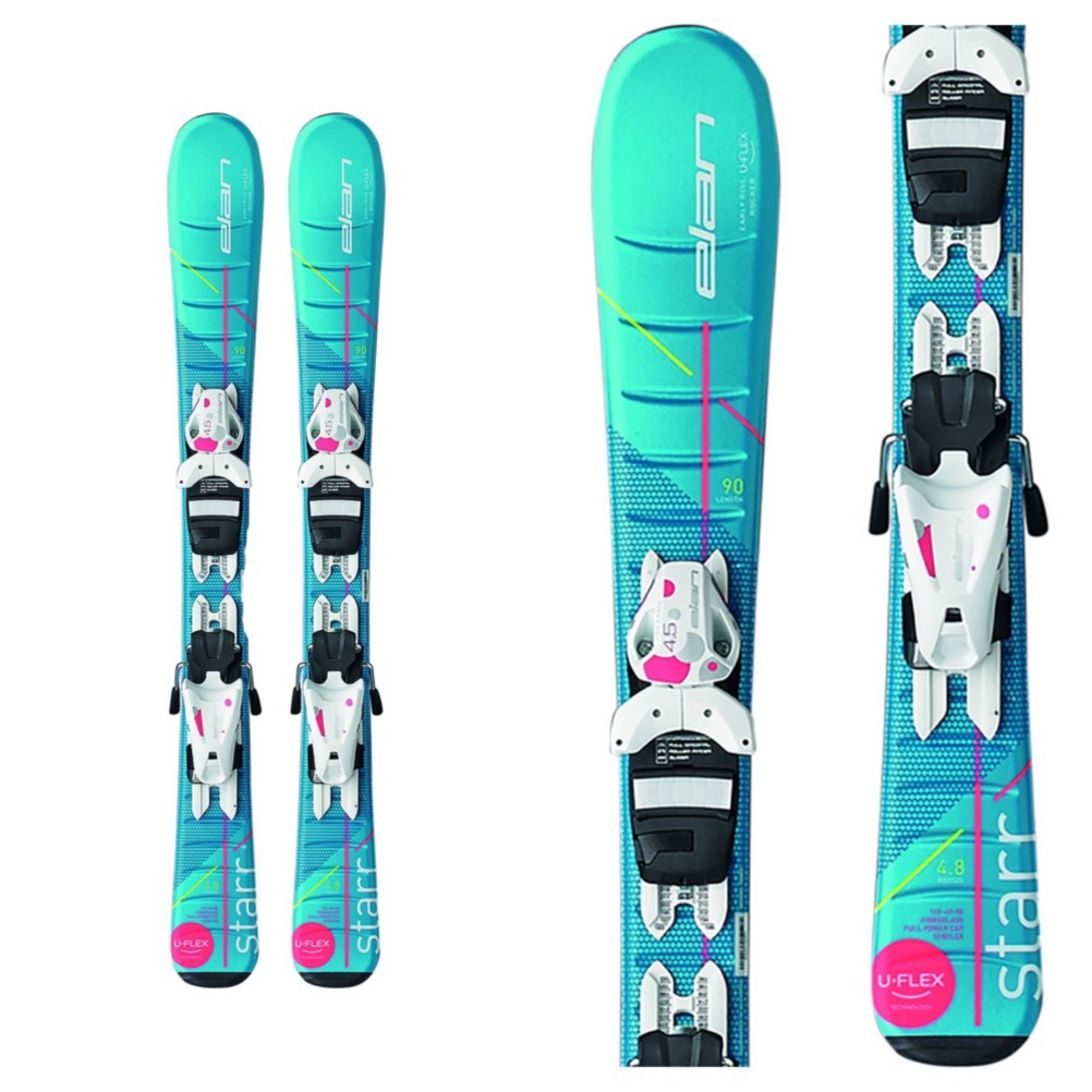 Elan Starr Kids Skis with EL 4.5 Bindings 2017