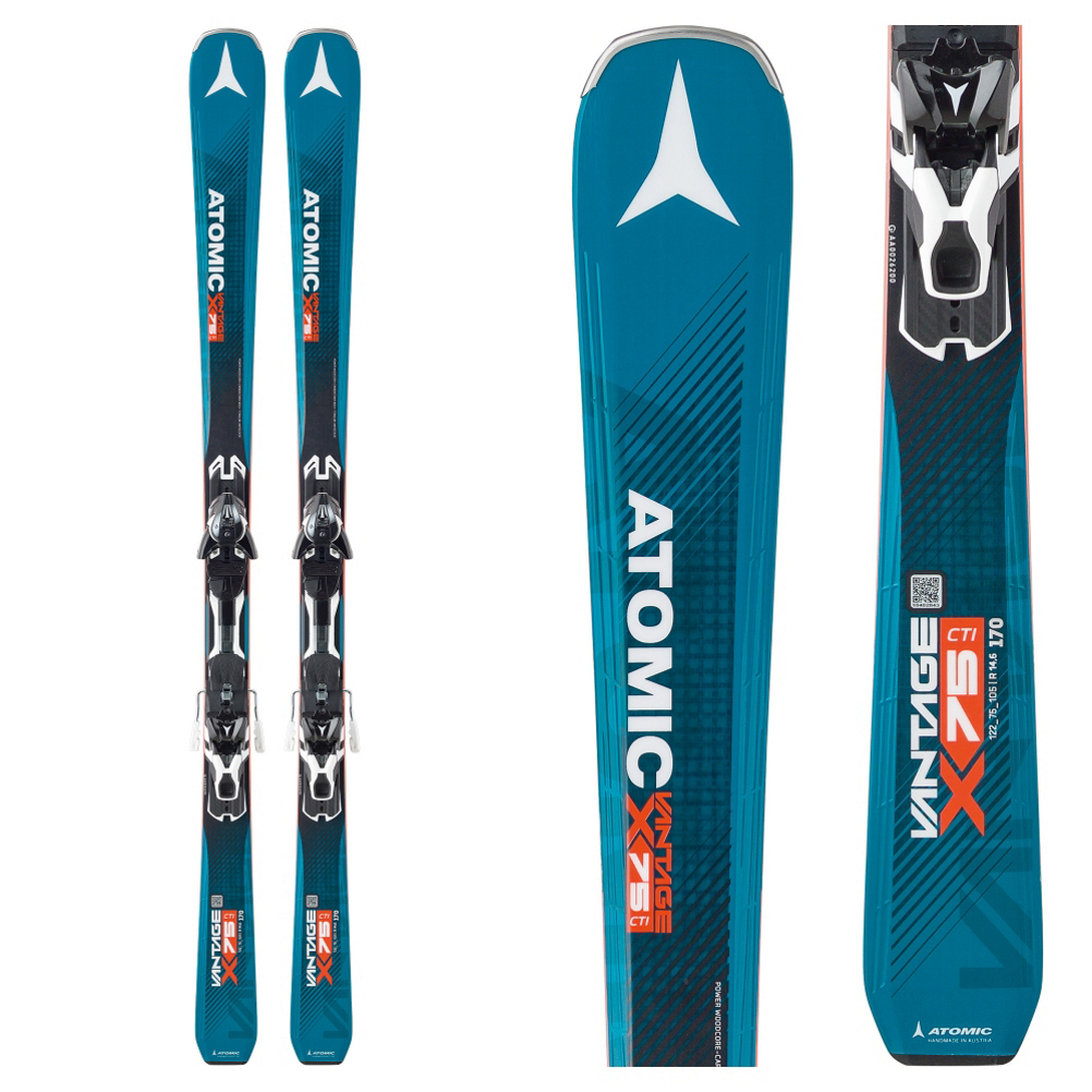 Atomic Vantage X 75 CTI Skis with XT 12 Bindings 2018