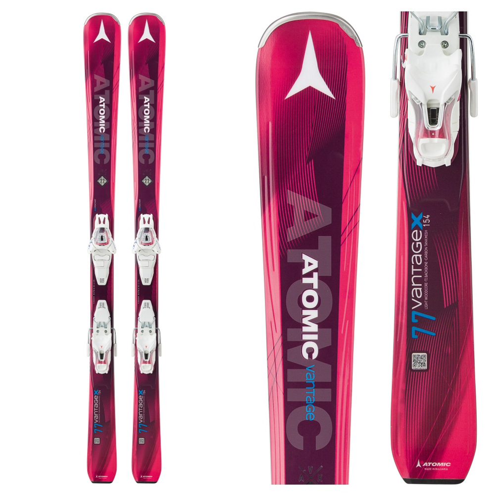 Atomic Vantage X 77 CTI Womens Skis with Lithium 10 Bindings