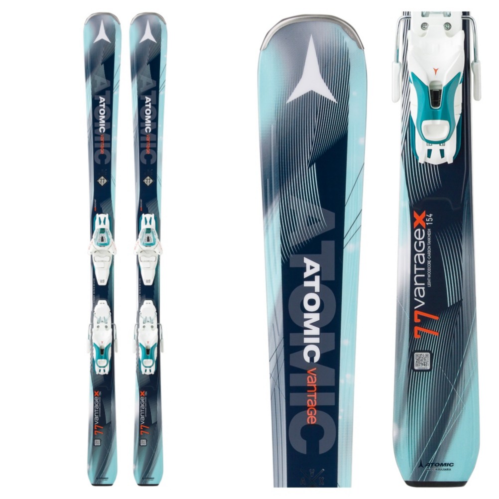 Atomic Vantage X 77 C Womens Skis with Lithium 10 Bindings 2018
