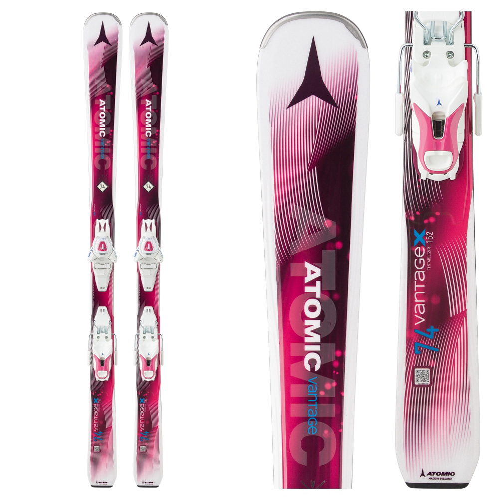Atomic Vantage X 74 Womens Skis with Lithium 10 Bindings 2018