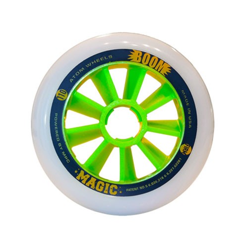 Atom Skates Boom Magic 110mm Inline Skate Wheels 8 Pack