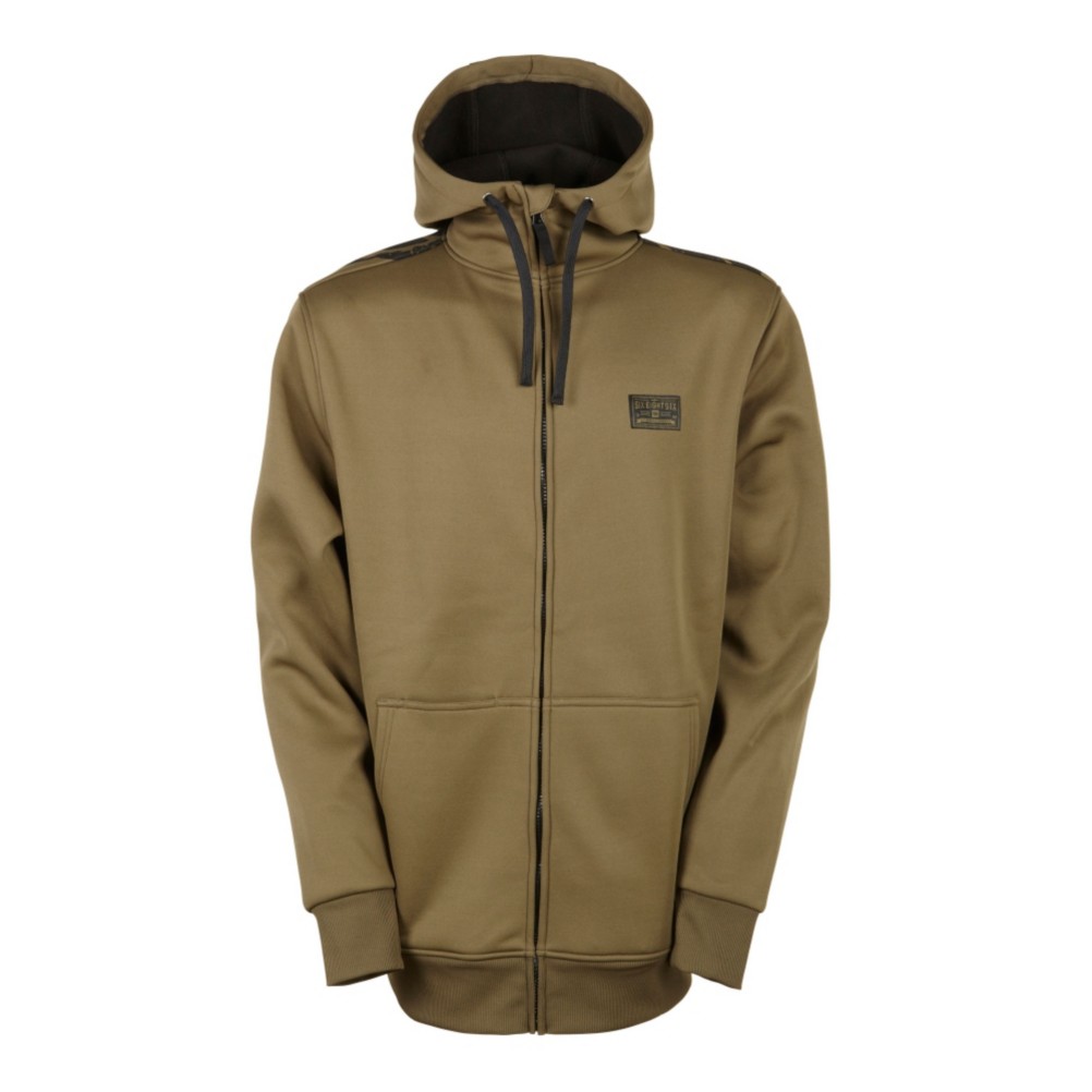 686 Icon Bonded Zip Fleece Mens Hoodie