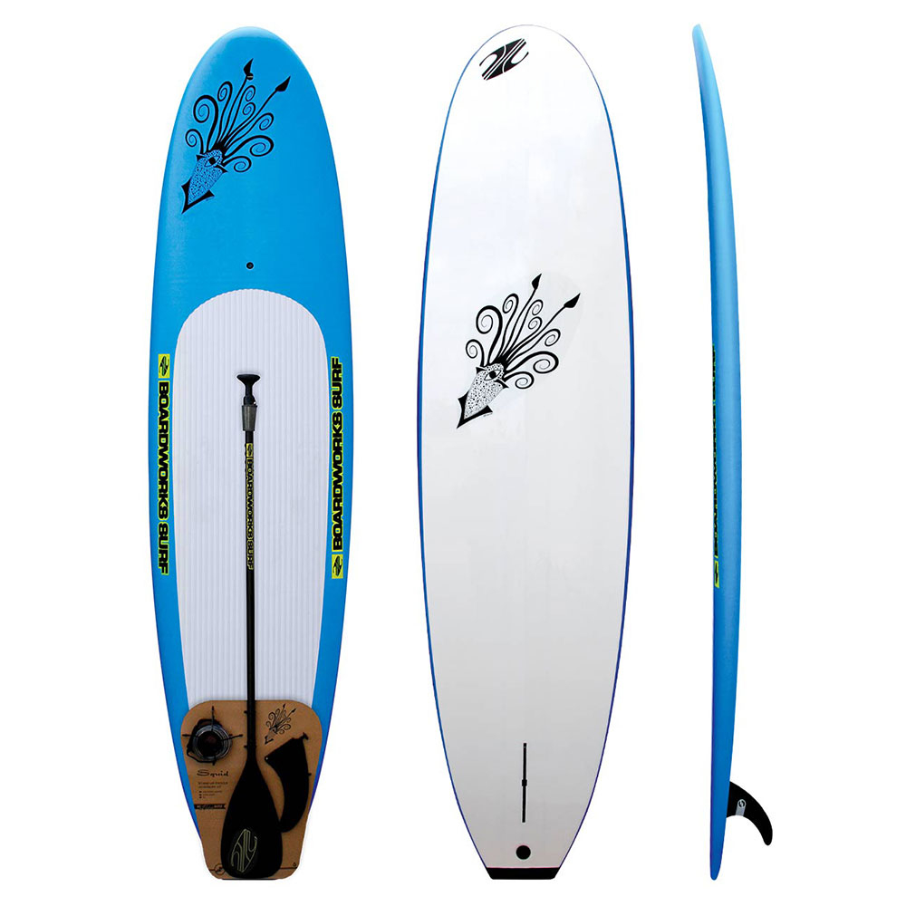 Boardworks Surf Squid Youth 9 Stand Up Paddleboard Package