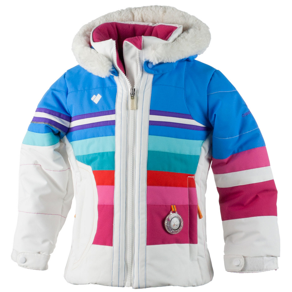 Obermeyer Snowdrop Faux Fur Toddler Girls Ski Jacket