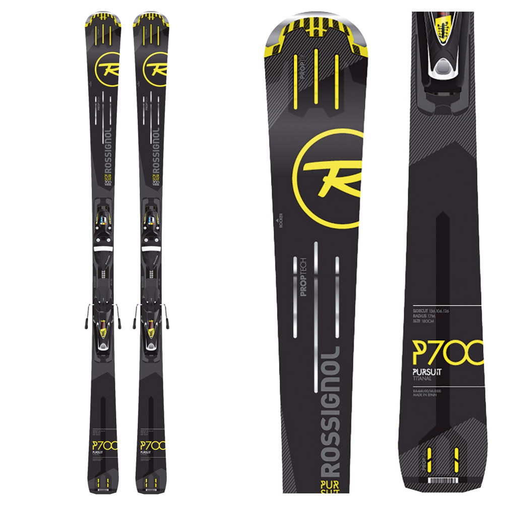 Rossignol Pursuit 700 Ti Skis with SPX 12 Bindings