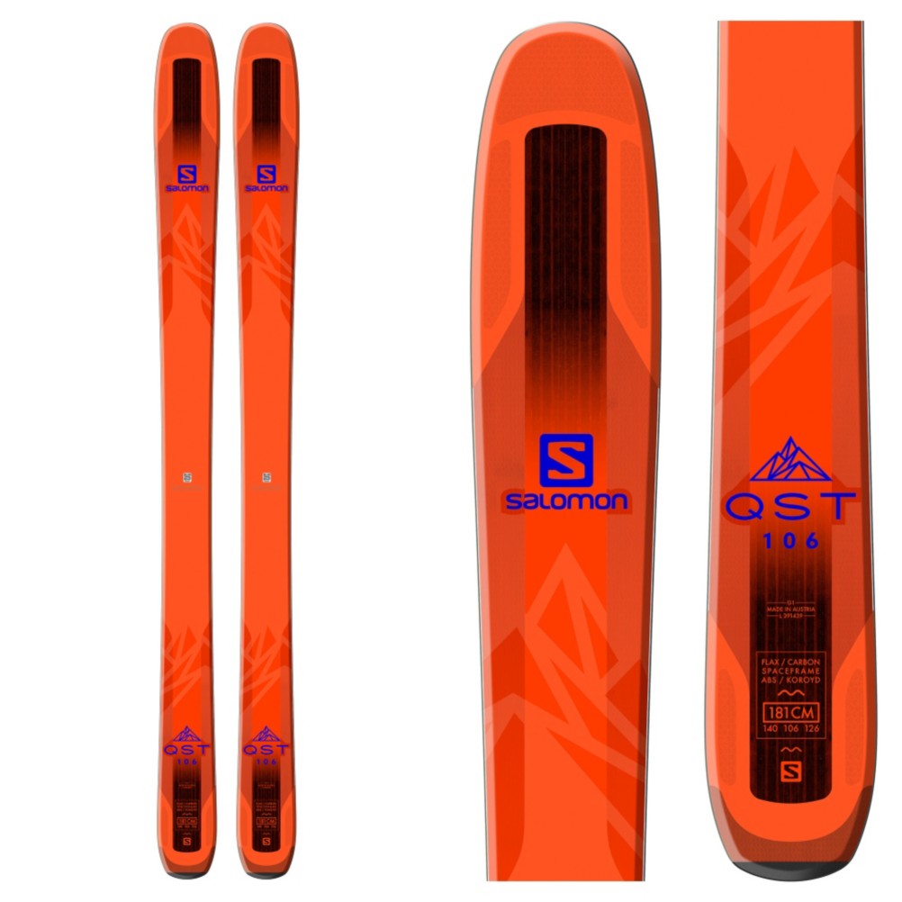 Salomon QST 106 Skis 2017