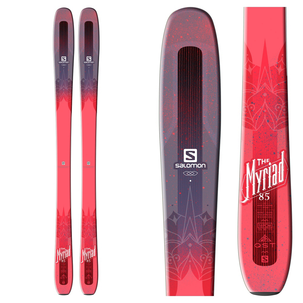 Salomon QST Myriad 85 Womens Skis 2017