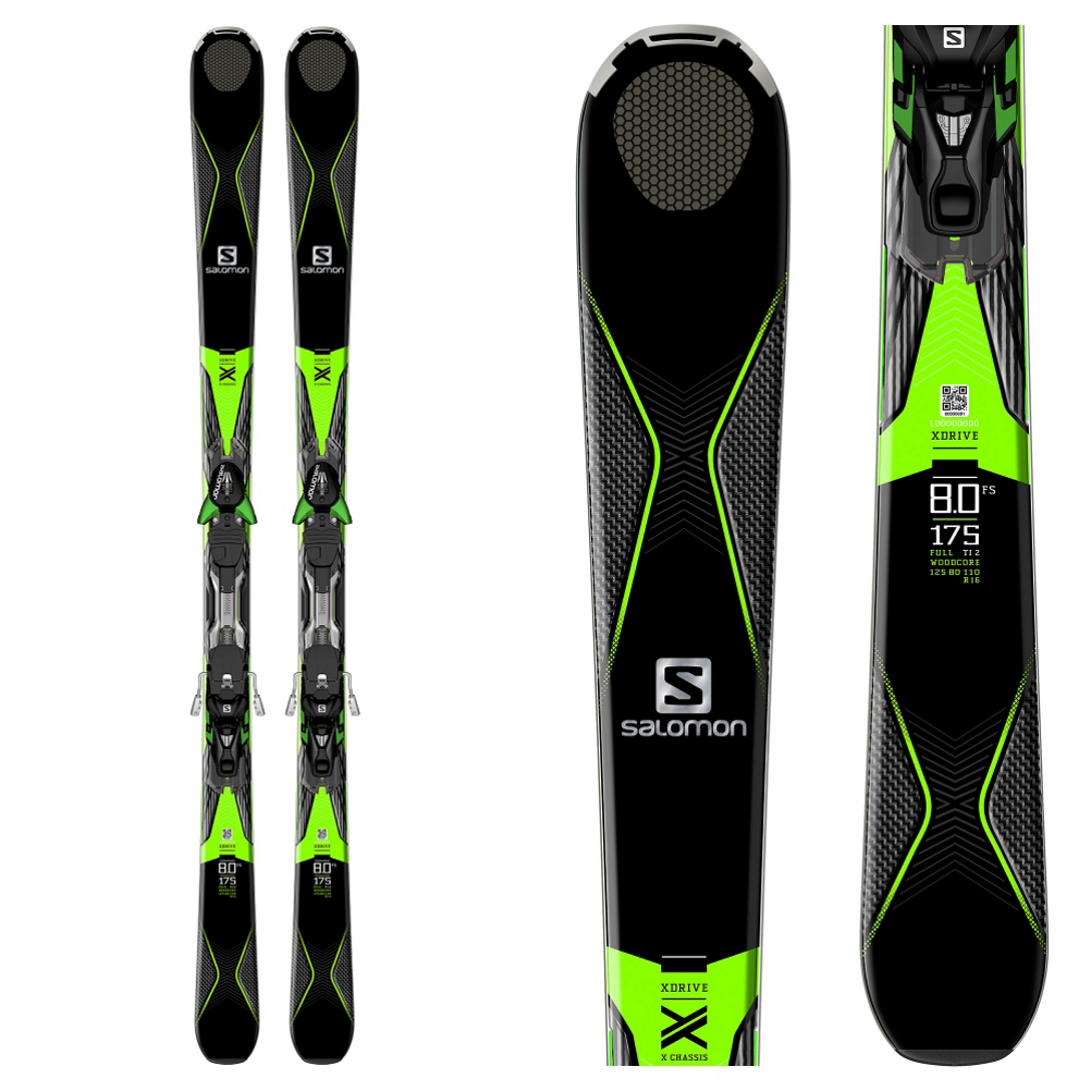 Salomon X Drive 8.0 FS Skis with XT 12 Bindings