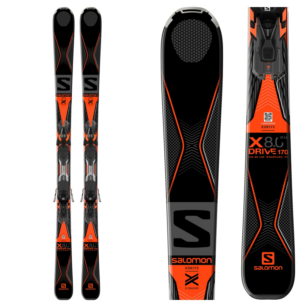 Salomon X Drive 8.0 X Skis with XT 10 Bindings