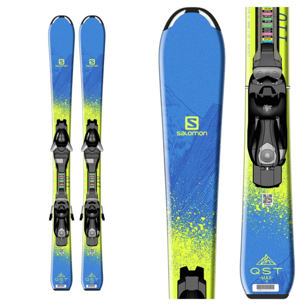 Salomon QST Max Jr. Kids Skis with EZY 5 Bindings