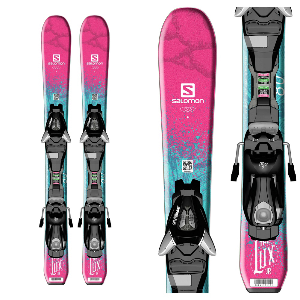 Salomon QST Lux Jr. XS Kids Skis with EZY 5 Bindings