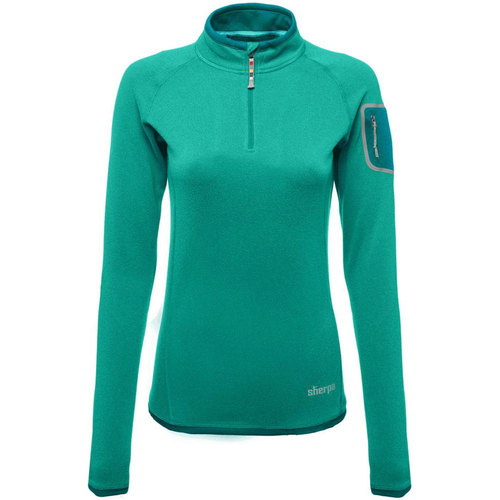 Sherpa Dikila Zip Tee Womens Mid Layer