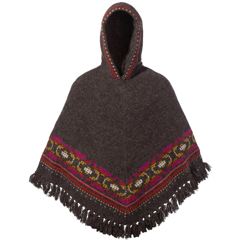 Sherpa Samchi Poncho Womens Sweater