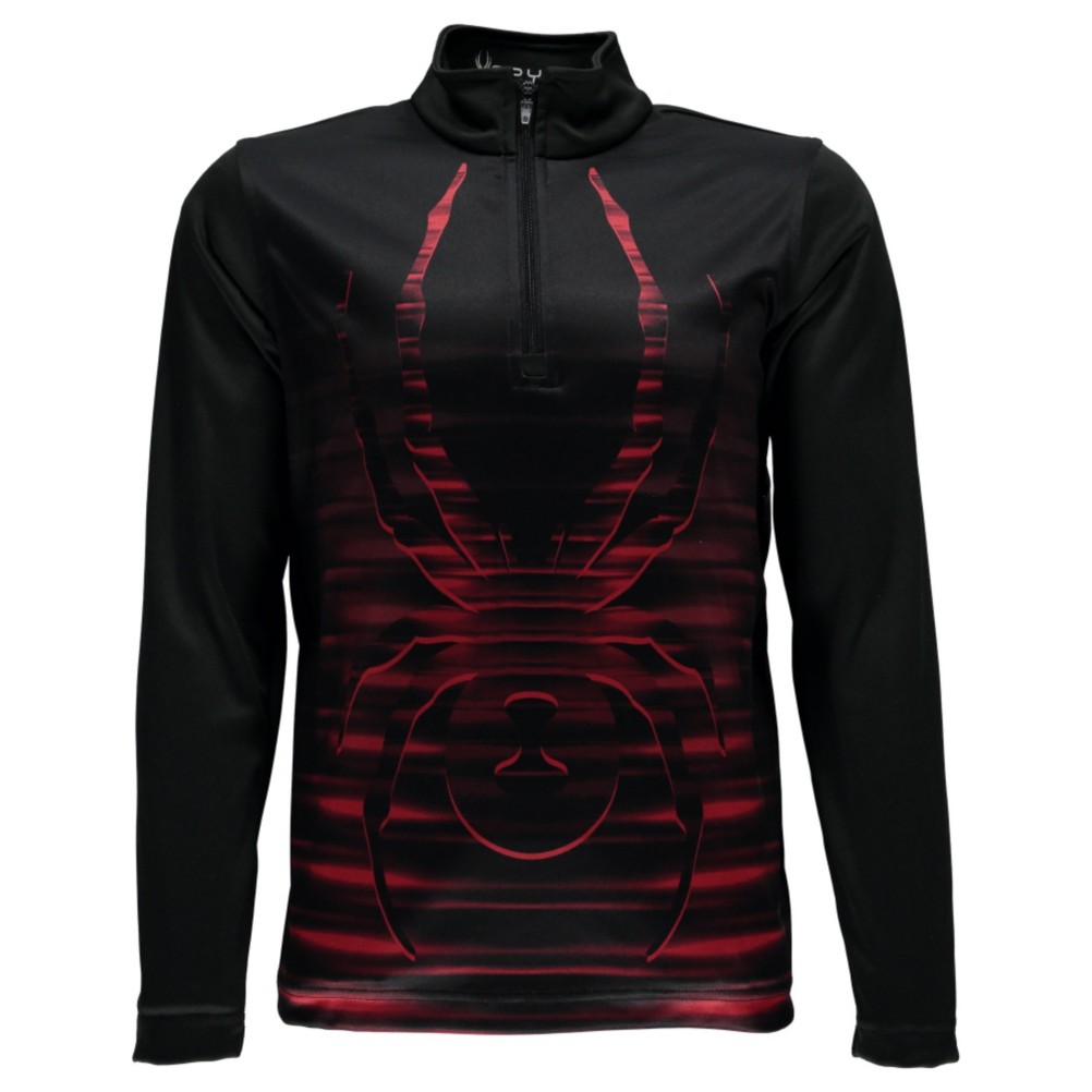 Spyder Powergrade Dry W.E.B. T Neck Kids Midlayer