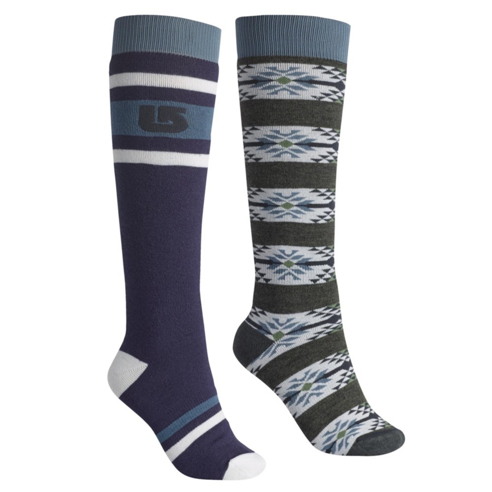 Burton Weekend 2 Pack Womens Snowboard Socks