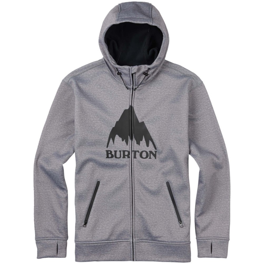 Burton Bonded Full Zip Mens Hoodie