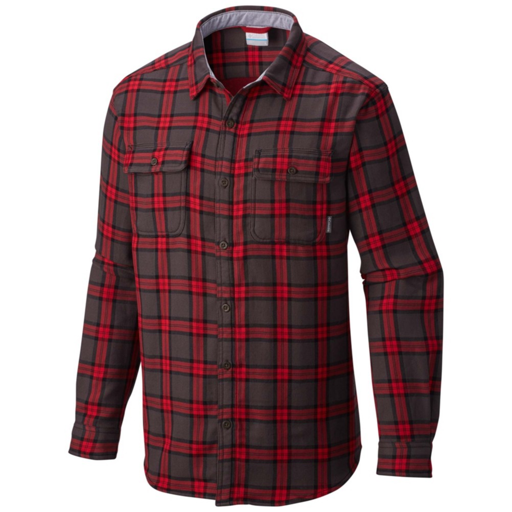 Columbia Hoyt Peak Mens Flannel Shirt