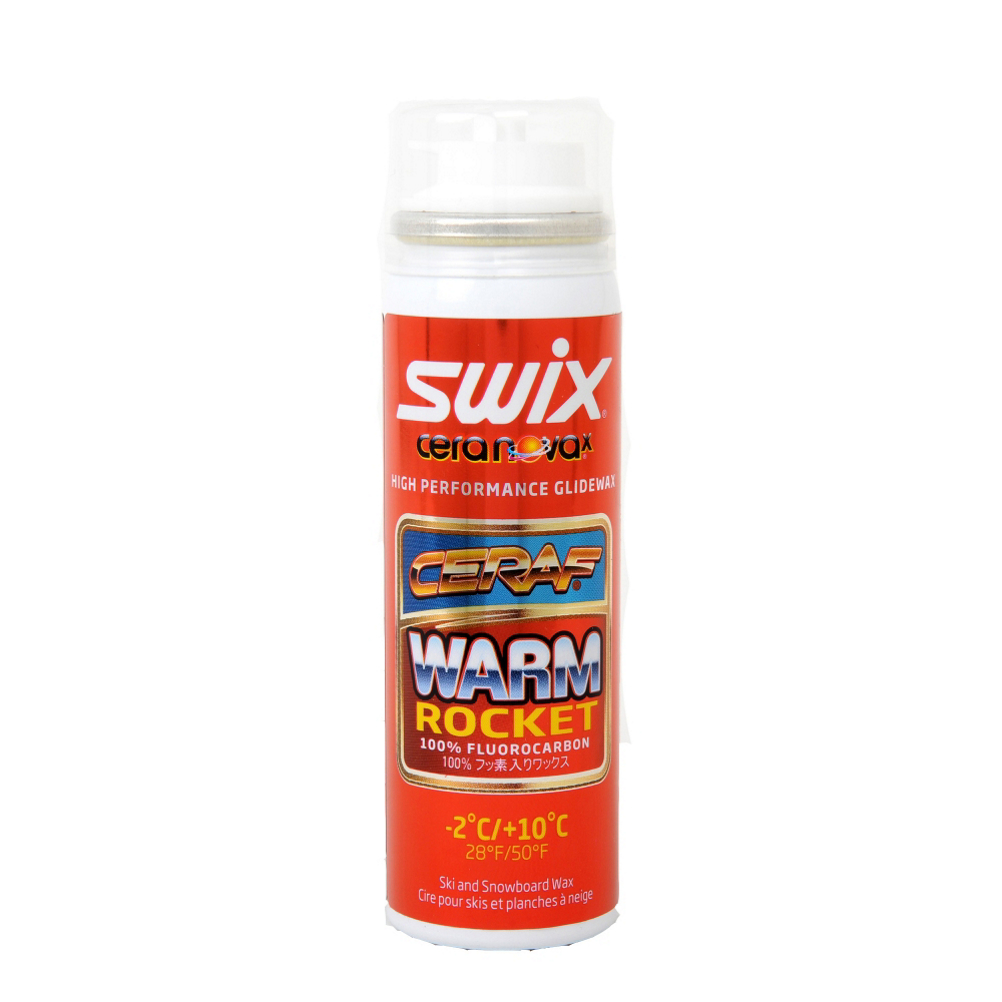Swix Cera F Warm Rocket Spray Race Wax 2019