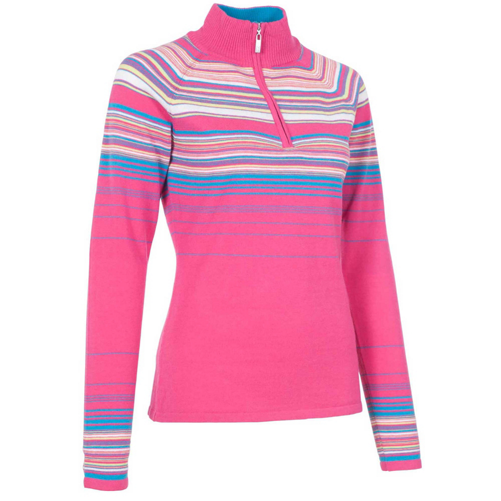 Neve Designs Ashley Zip Neck Womens Sweater