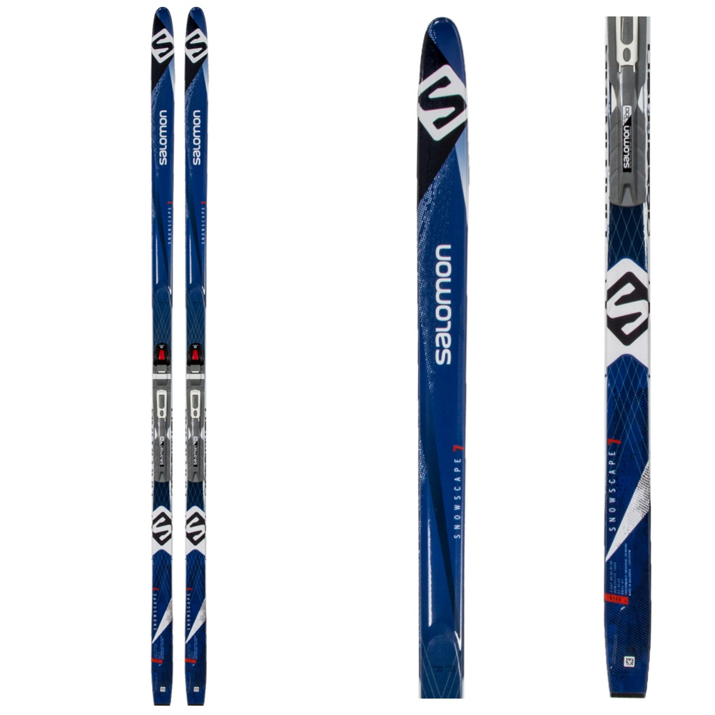 Salomon Snowscape 7 Cross Country Skis with Bindings 2017