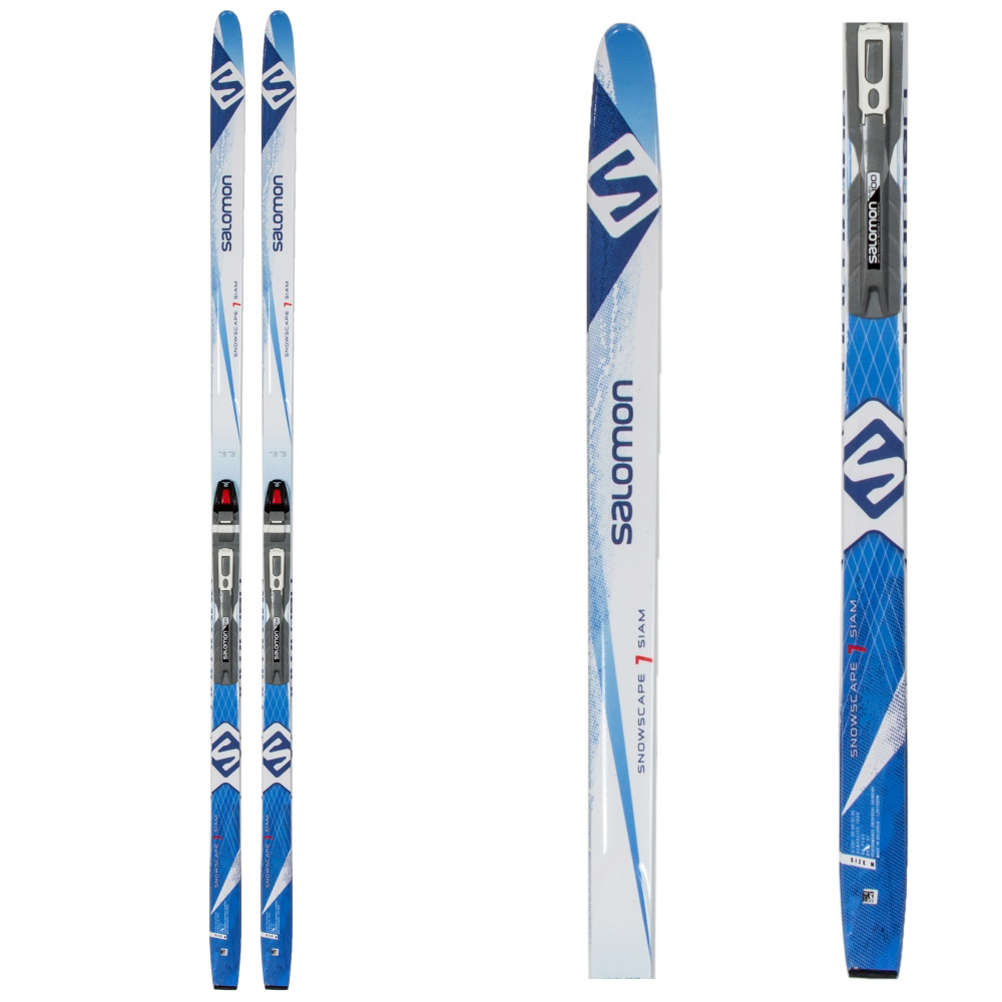 Salomon Snowscape 7 Siam Womens Cross Country Skis with Bindings 2017