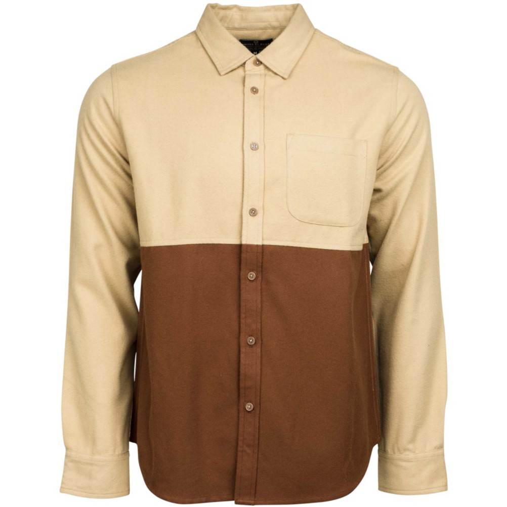 United By Blue Banff Colorblock Wool Mens Shirt