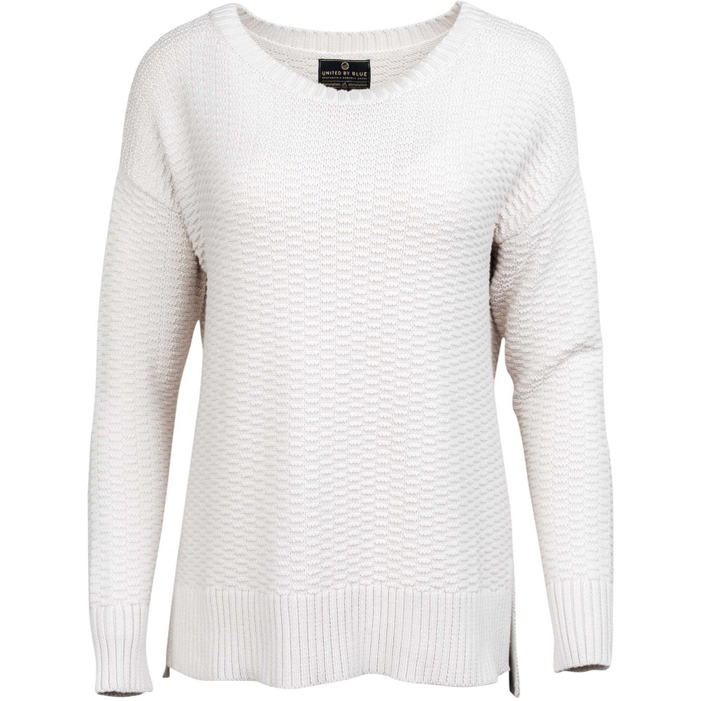 United By Blue Himley Waffle Womens Sweater
