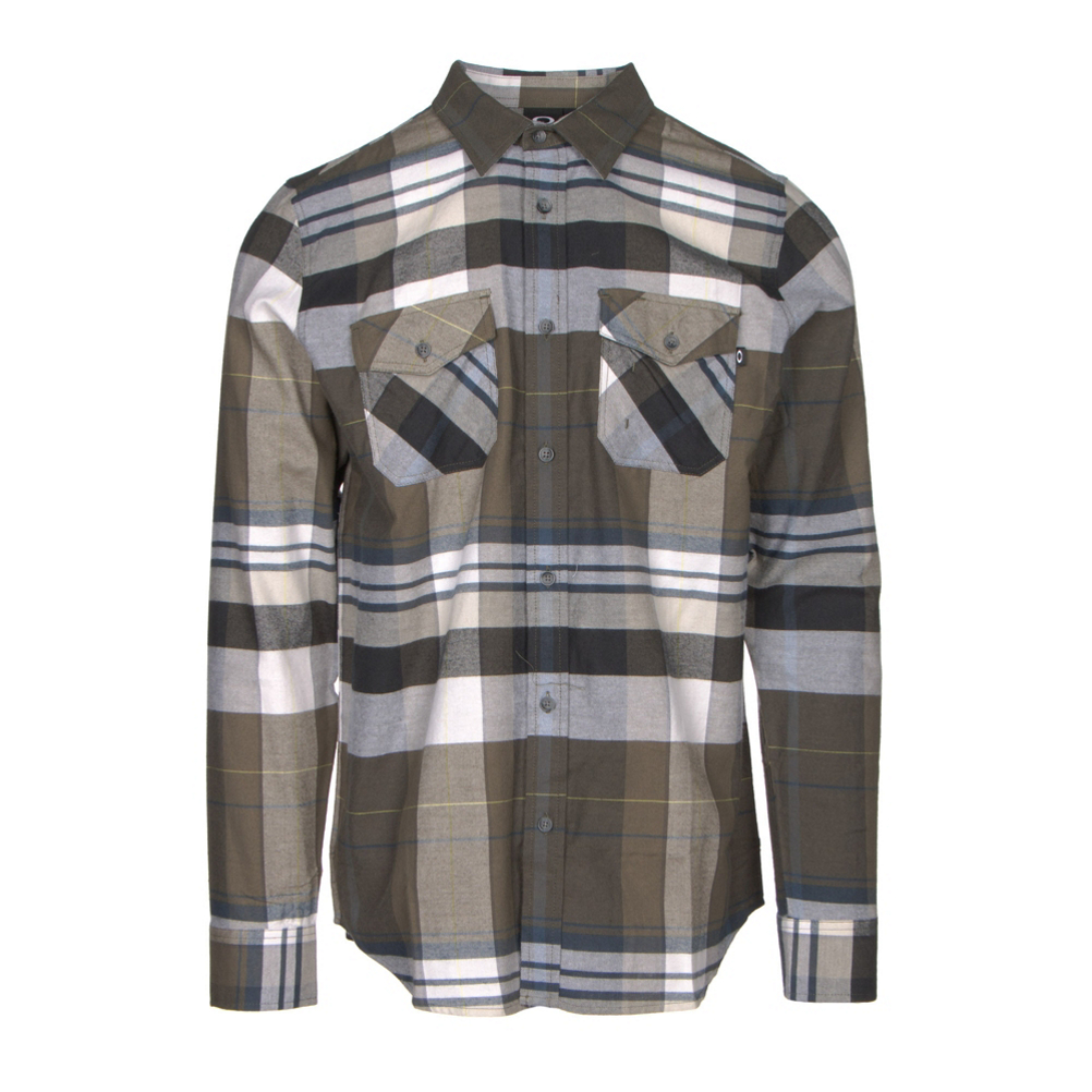 Oakley Frontier Woven Mens Flannel Shirt